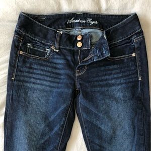 American Eagle denim capris, size 4